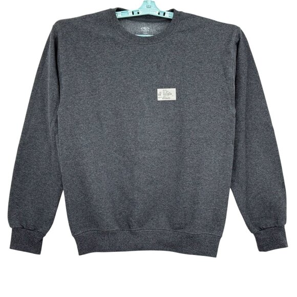 Athletic Works Men's Fleece Dark Gray Sweatshirt S (34-36) Moisture Wicking NWT - Picture 1 of 10
